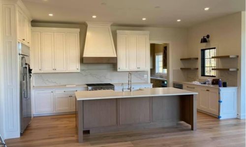 kitchen designed and built by J. Wilson Construction